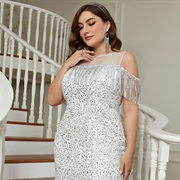 Fringe Embellishment on Dress