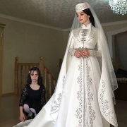 Georgian Caucasus Wedding Dress