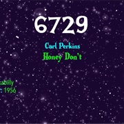 #9076 Honey Don't by Carl Perkins