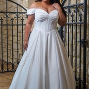 Duchesse Satin Wedding Dress