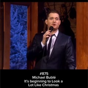 #433 It's Beginning to Look a Lot Like Christmas by Michael Buble