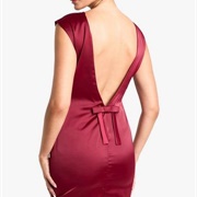 Small Bow on Back of Dress