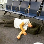 Sleep on an Airport Floor