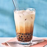 English Breakfast Boba Tea