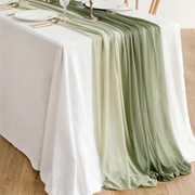 Layered Linens for Decor