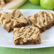 Peanut Butter Apples Bars
