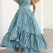 Vertical Stripes on Dress