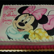 Minnie Mouse Birthday Cake