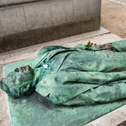 Victor Noir Grave, Pere Lachaise, Paris