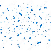 Blue Confetti