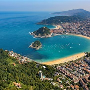 Bahía De La Concha, San Sebastián