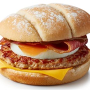 Breakfast Roll With Brown Sauce