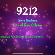 #9778 City of New Orleans by Steve Goodman
