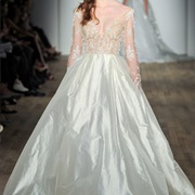 Shantung Wedding Dress