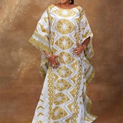 Dashiki Wedding Dress