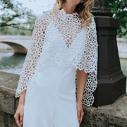 Laser Cut Cape/Capelet