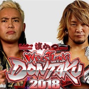 Tanahashi vs. Okada Wrestiing Dontaku 2018