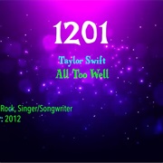 #7564 All Too Well by Taylor Swift