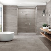 Heated Tile Bathroom Floor