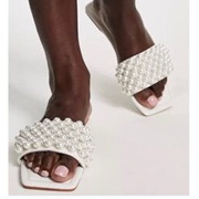 Slider Sandals for Bride