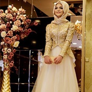 Coat-Style Top on Wedding Dress