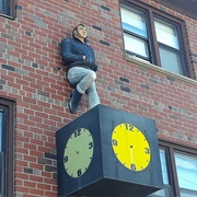 Greaser on a Clock, Queens, New York