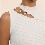 Cutouts Decorated With Metal Rings