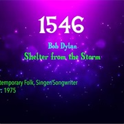 #7383 Shelter From the Storm by Bob Dylan