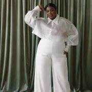 Bridal Shirt and Pants Outfit