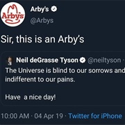 Sir, This Is an Arby's