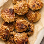 Honey Garlic Sausage Patty