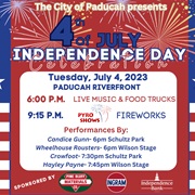 Paducah, Kentucky Riverfront Fireworks