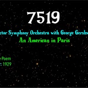 #9273 an American in Paris by the Victor Symphony Orchestra Featuring George Gershwin