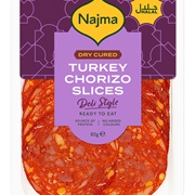 Turkey Chorizo Slices