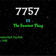 #9325 the Sweetest Thing by U2