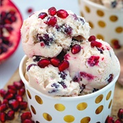 Pomegranate Cookie Sundae