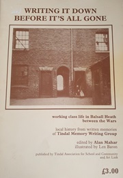 Writing It Down (Mahar, Alan)