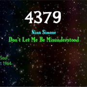 #8503 Don't Let Me Be Misunderstood by Nina Simone