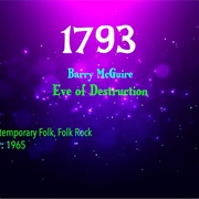 #7763 Eve of Destruction by Barry McGuire