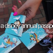 Own a Disney Annual Pass