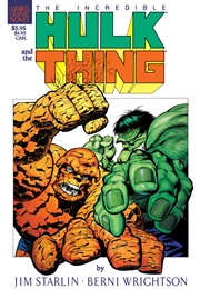 Marvel Graphic Novel #29 - The Hulk and the Thing in the Big Change (1987) (Jim Starlin; Bernie Wrightson)