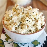 Make Garlic Parmesan Popcorn