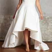 Knee-Level High-Low Hem