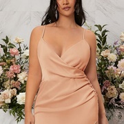Ruching on Bridesmaid Dress