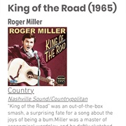 #234 King of the Road by Roger Miller