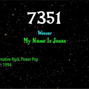 #9230 My Name Is Jonas by Weezer