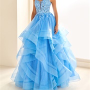 Flowy Flounce Ruffles Skirt