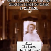 #879 Hotel California by the Eagles