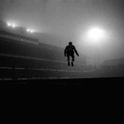 Spurs Goalkeeper John Hollowbread Leaps Into the Air (Gerry Cranham)