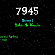 #9386 Makes Me Wonder by Maroon 5